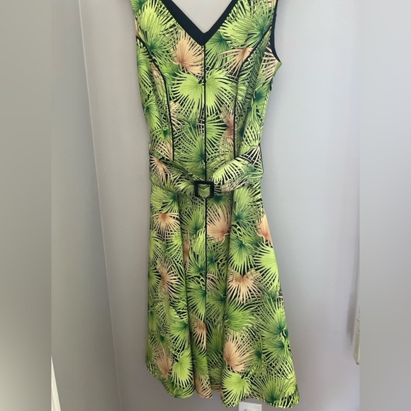 Linea Domani Tropical Print Dress 6P - Picture 7 of 12
